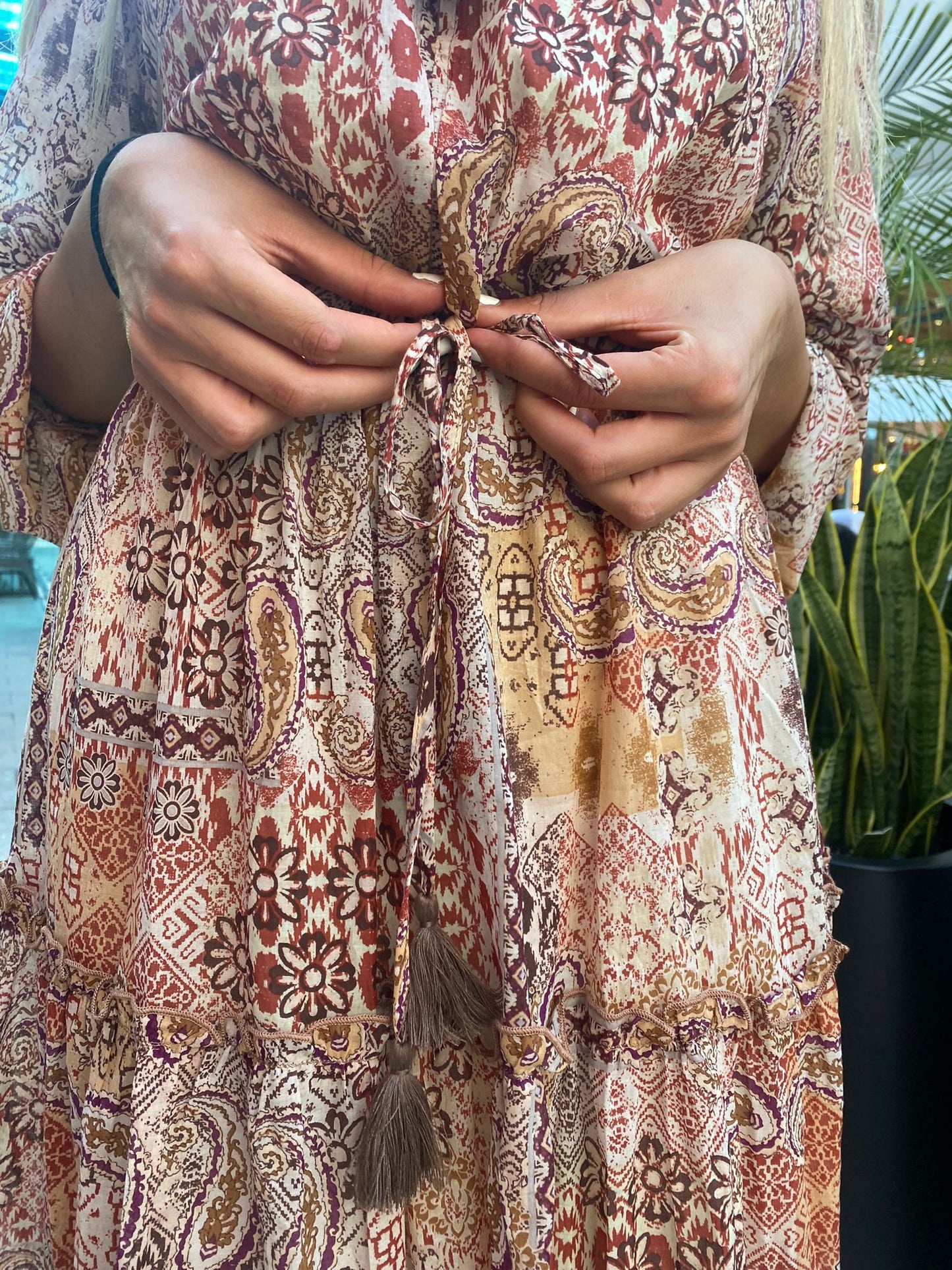 Paisley dress