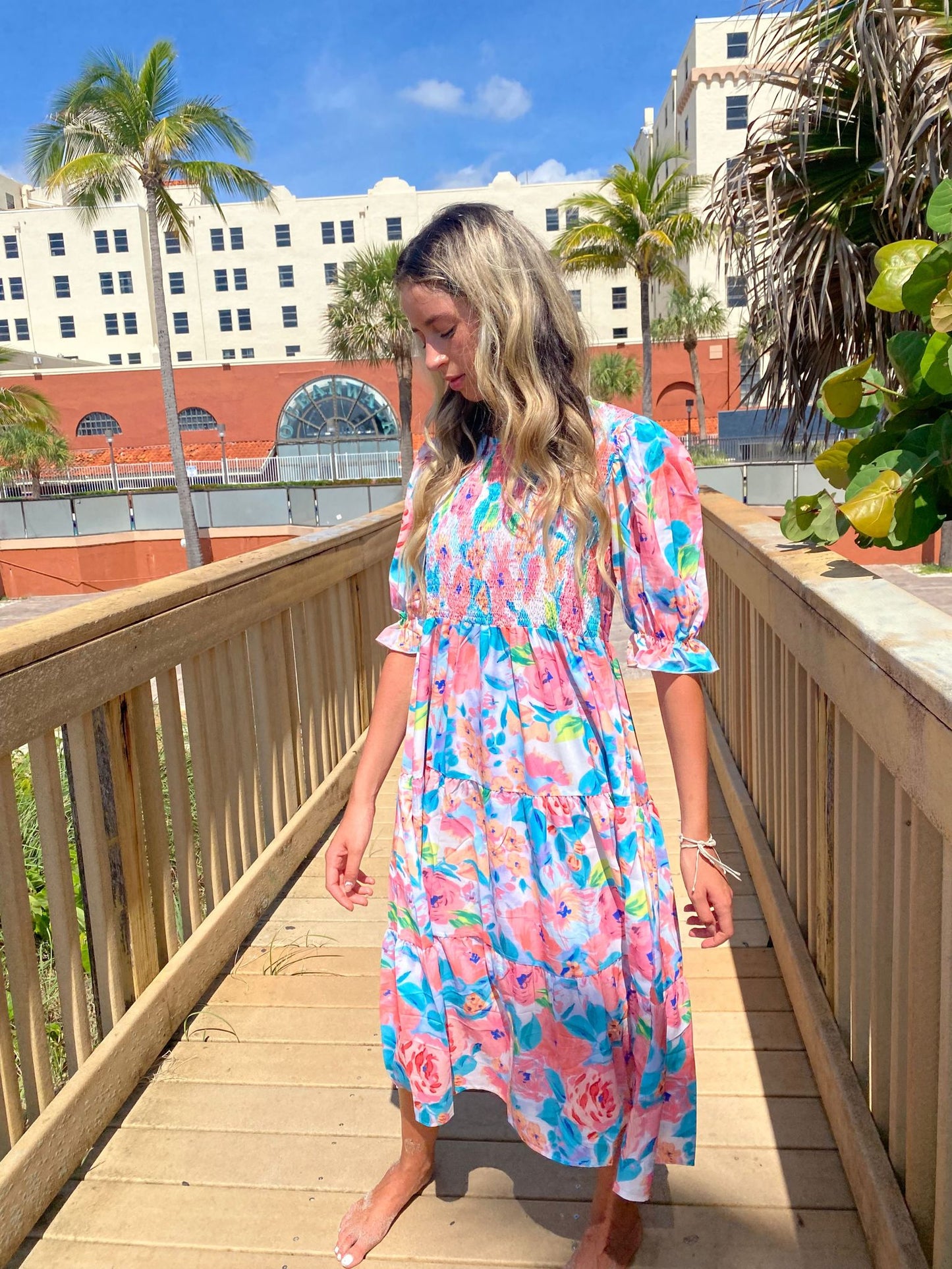 Neon Rozie Dress