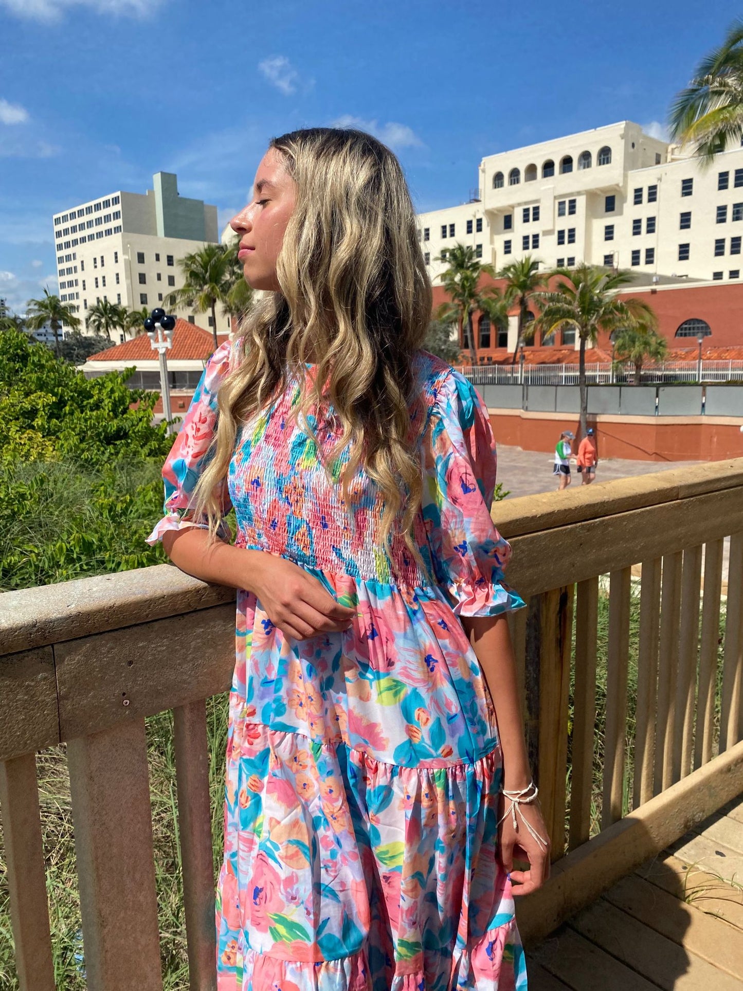 Neon Rozie Dress