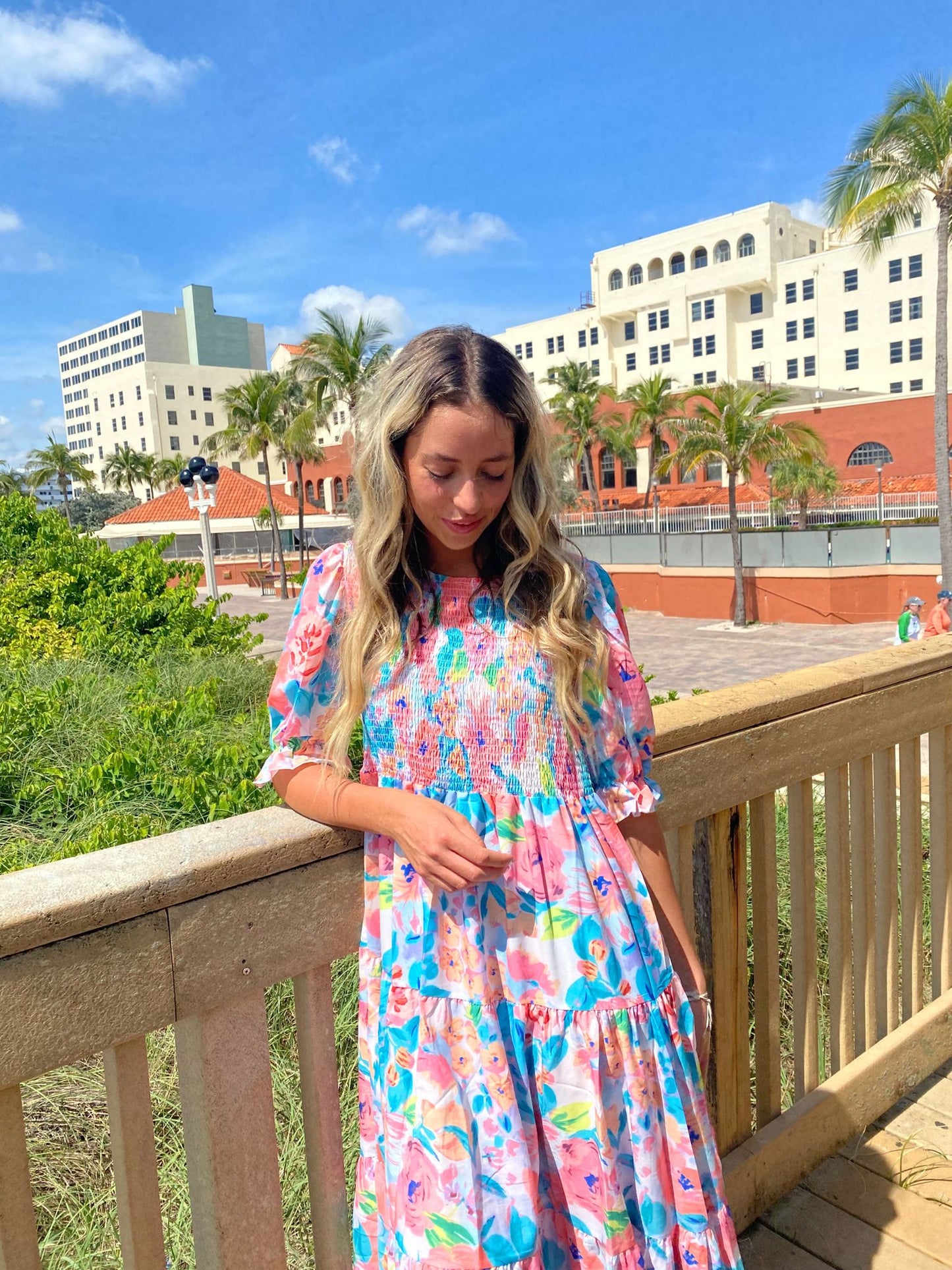 Neon Rozie Dress