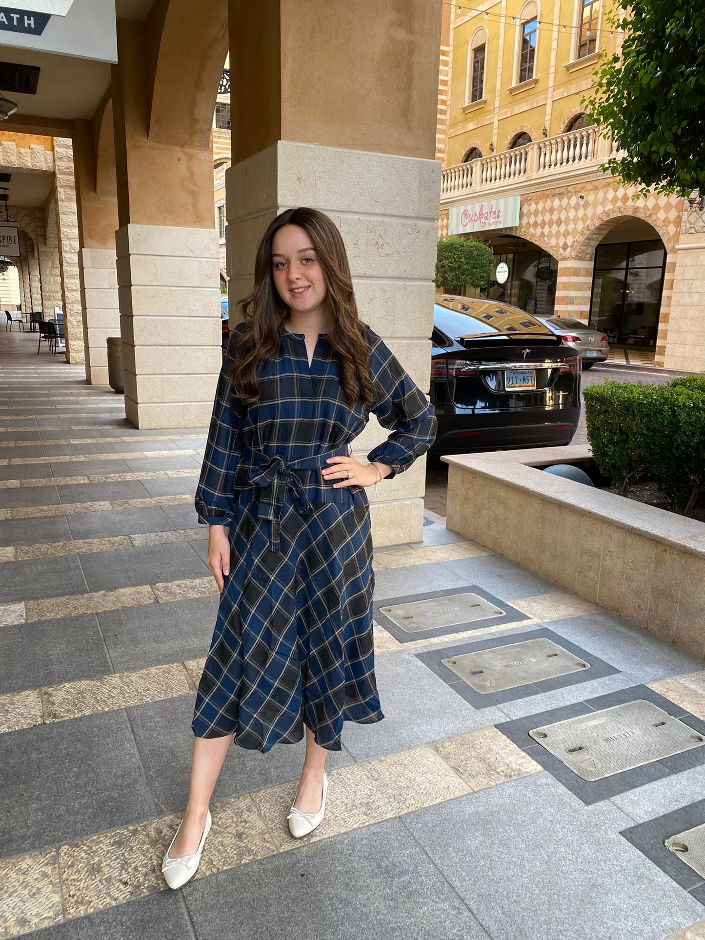 Tartan dress