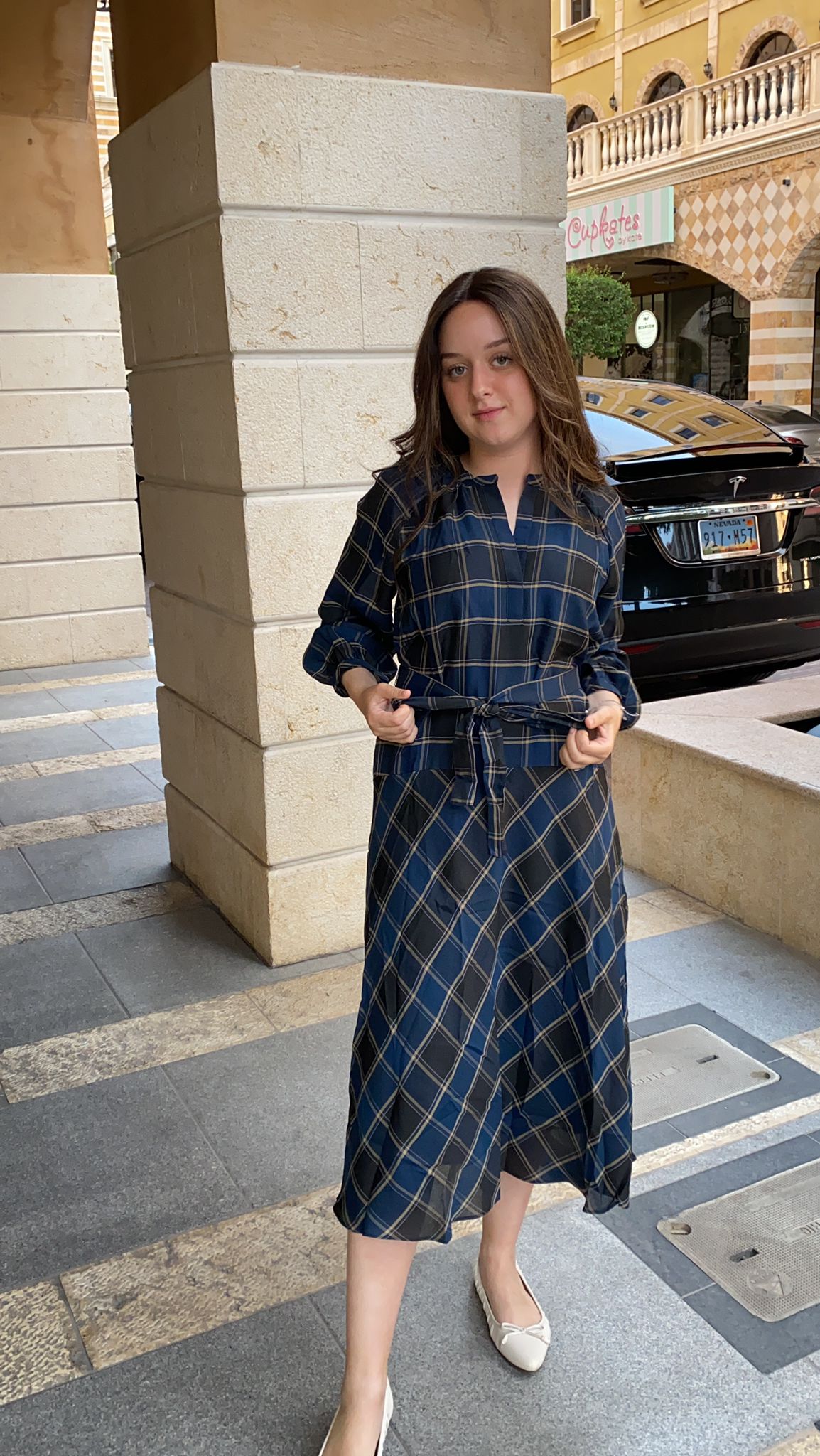 Tartan dress