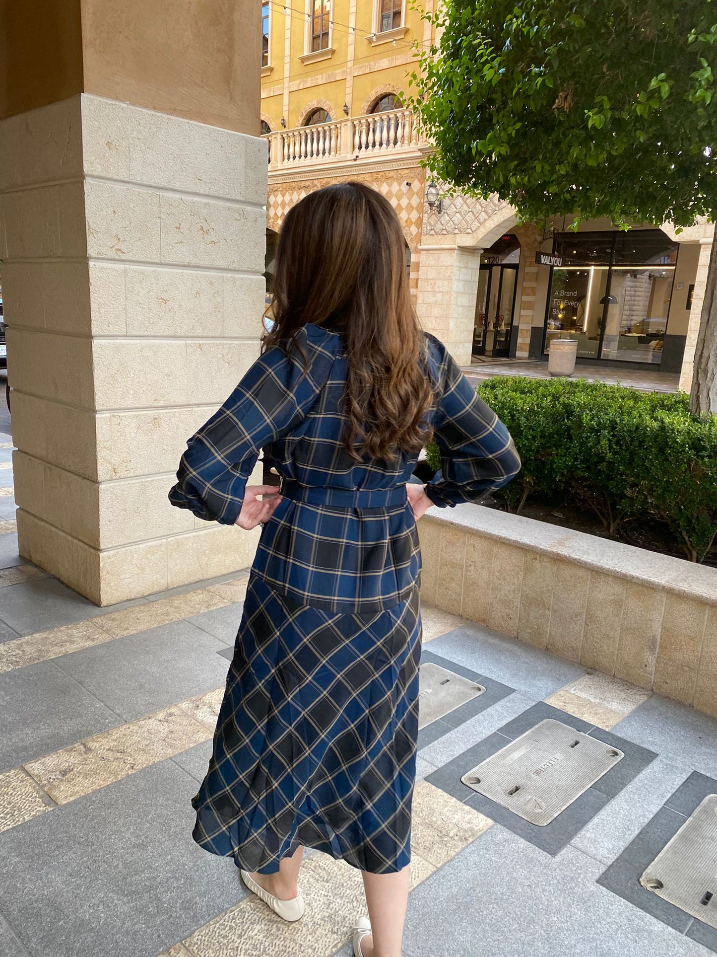 Tartan dress